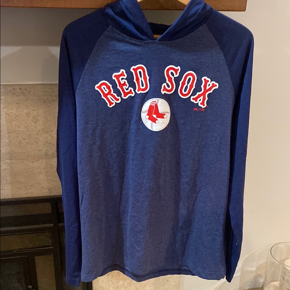 Red Sox Navy Blue Hoodie